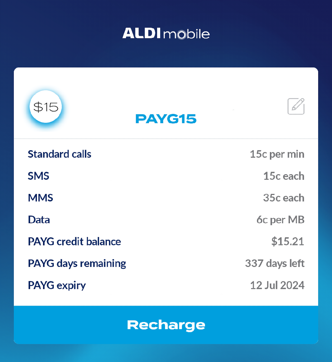 Aldi Mobile app